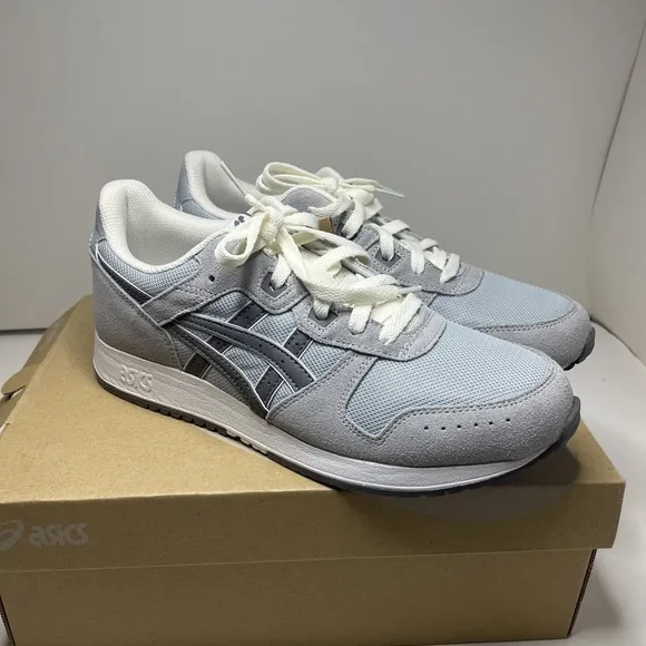 Asics Athletic Shoes Lyte Classic Glacier Gray/Peacoat Men's Size 9 New