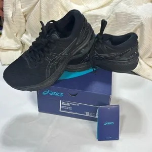 Asics black Gel -Kayano 27 dynamic Duomax running shoes size 5