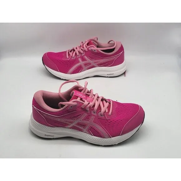 Asics Gel Contend 8 Womens Running Shoes Sneakers Size 6.5 Pink