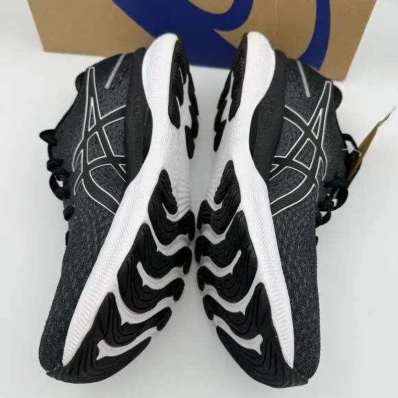 ASICS Gel-Nimbus 24 Men's Size 8.5 Running Black White Training Shoes