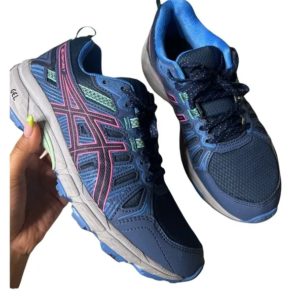 Asics Gel-Venture 8 Womens Running Trainers 1012A476 Sneakers Shoes 401