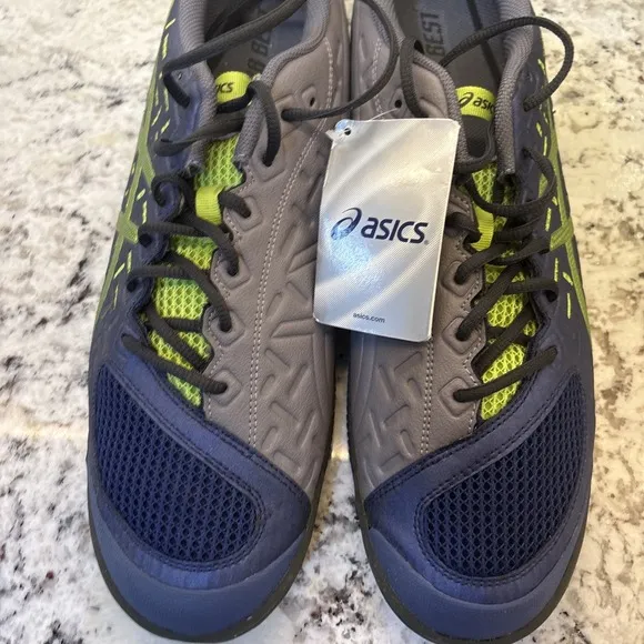 Asics Men's Gel Fortius TR 2 Blue Neon Cross Training Shoes Size 14