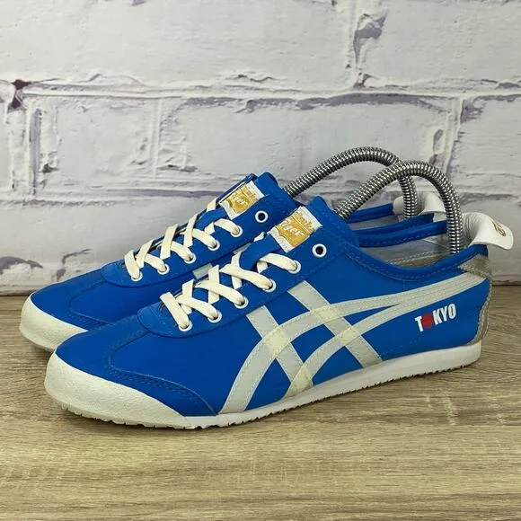 Asics Onitsuka Tiger Mexico 66 Tokyo Blue Sneakers Men's 6.5 Women's 8 Shoes