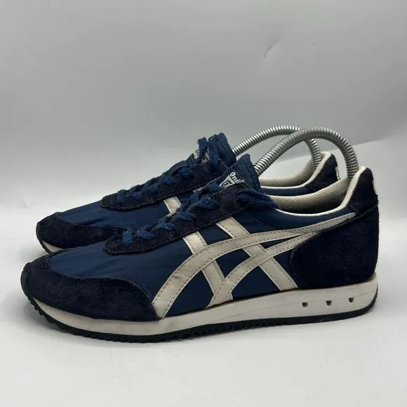 Asics Onitsuka Tiger New York Mexico 66 Men's Size 7 Blue/ White Sneakers Shoes