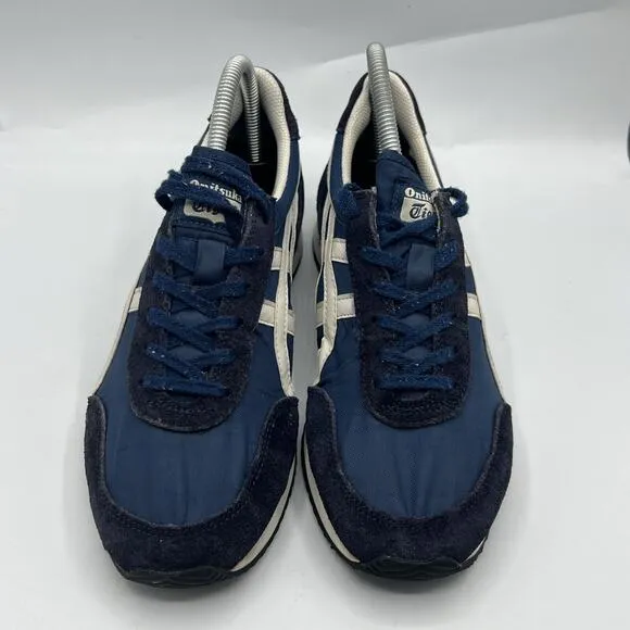 Asics Onitsuka Tiger New York Mexico 66 Men's Size 7 Blue/ White Sneakers Shoes