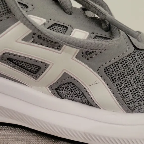 Asics Pink and Gray Athletic Shoes for Performance