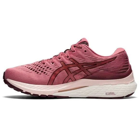 ASICS WOMEN'S GEL-KAYANO 28 RUNNING SHOES, 7, SMOKEY ROSE/DEEP MARS