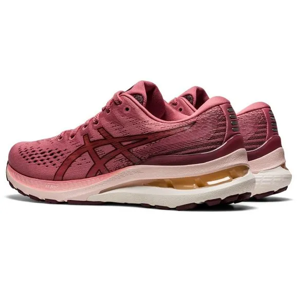ASICS WOMEN'S GEL-KAYANO 28 RUNNING SHOES, 7, SMOKEY ROSE/DEEP MARS