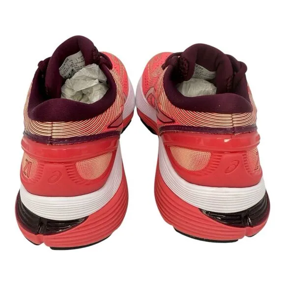 Asics Womens Gel Nimbus 21 1012A156 Pink Running Shoes Sneakers Size 6