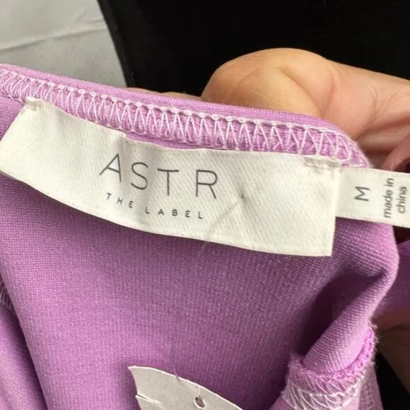 ASTR the Label Stereotype Dress Lavender