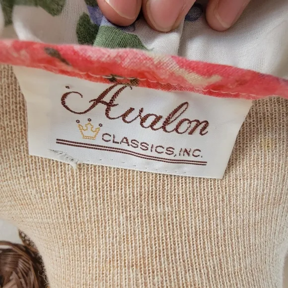 Avalon Classic Vintage Floral Long Sleeve Maxi Dress