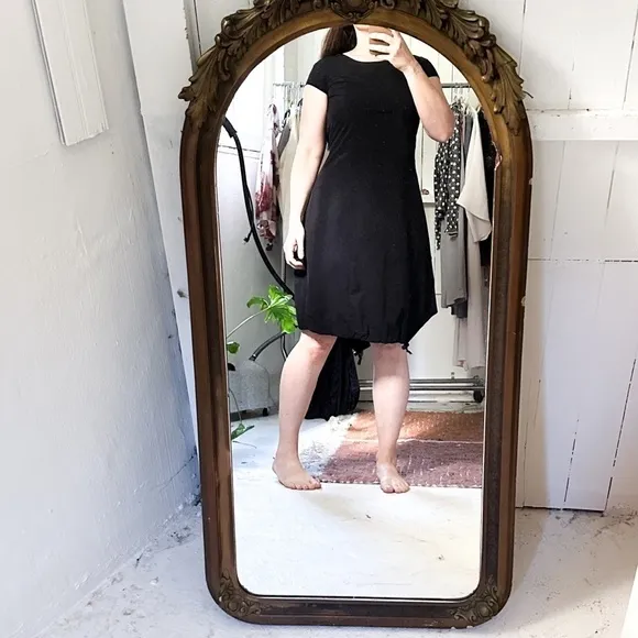 Babette Stretch Drawstring Hem Dress Size XXS