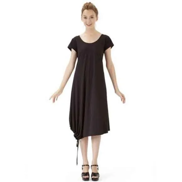 Babette Stretch Drawstring Hem Dress Size XXS