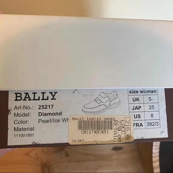 Bally golf shoes.