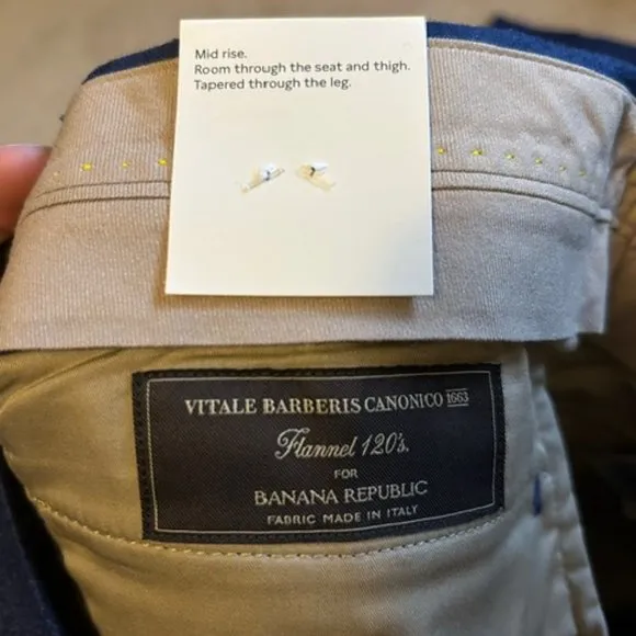 Banana Republic wool dress pants (29x30) NWT
