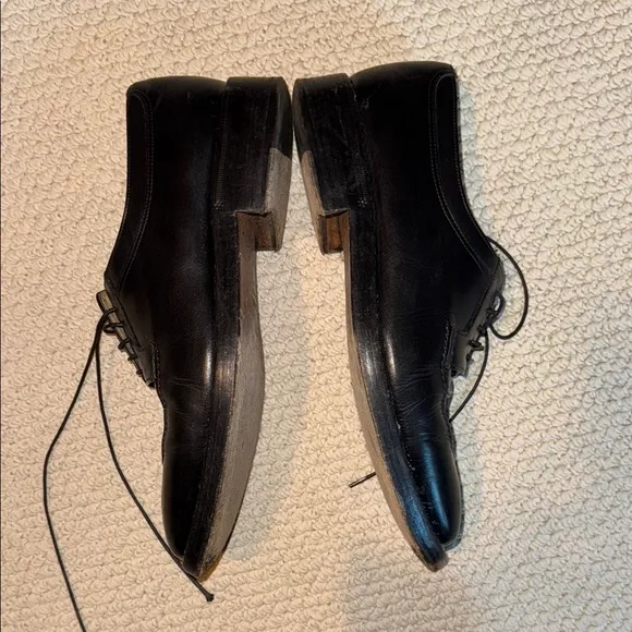 Barney’s of New York Classic Black Leather Men's Shoes—sz 8