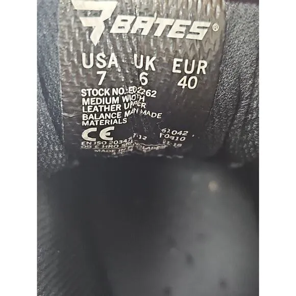 Bates boots men’s size 7 tactical lace up duty Military Rucking E02262 p…