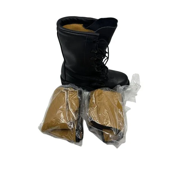 Bates GORE-TEX Infantry Combat Boots Vibrant Sole MEN'S 5.5 Wide New Old Stock