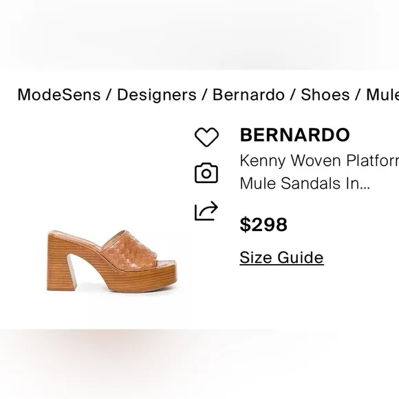 Bernardo Women's Tan Woven Platform Sandals