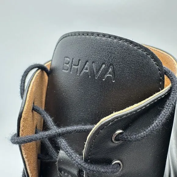 Bhava Vegan Leather Charlie Combat Lace up Boots EU 41 US 10.5