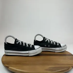 Big Kids Converse CTAS‎ Lift Platform Shiny Suede Sneakers Shoes Size 2 Y