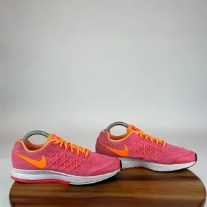 Big Kids Nike Zoom Pegasus 32 Pink Athletic Running Shoes Sneakers‎ Size 7 Y GUC