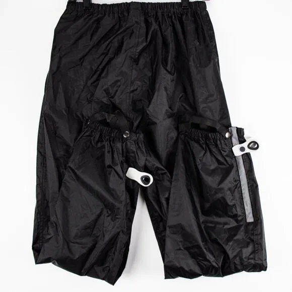 Bilt Men's Motorcycle Overpant's Waterproof 2XL Black Poly BLW 8 Unlined