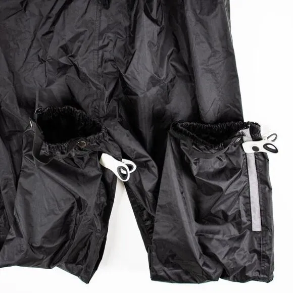 Bilt Men's Motorcycle Overpant's Waterproof 2XL Black Poly BLW 8 Unlined