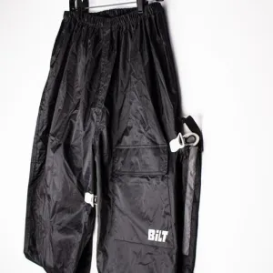 Bilt Men's Motorcycle Overpant's Waterproof 2XL Black Poly BLW 8 Unlined