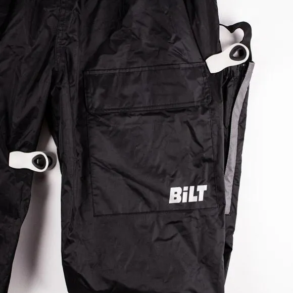 Bilt Men's Motorcycle Overpant's Waterproof 2XL Black Poly BLW 8 Unlined