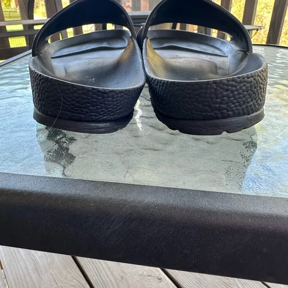 Birkenstock Barbados EVA Black Slides Flip Flops Regular Unisex Size 38