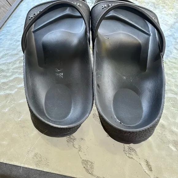 Birkenstock Barbados EVA Black Slides Flip Flops Regular Unisex Size 38