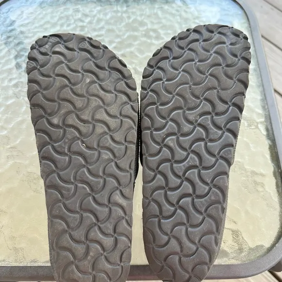 Birkenstock Barbados EVA Black Slides Flip Flops Regular Unisex Size 38