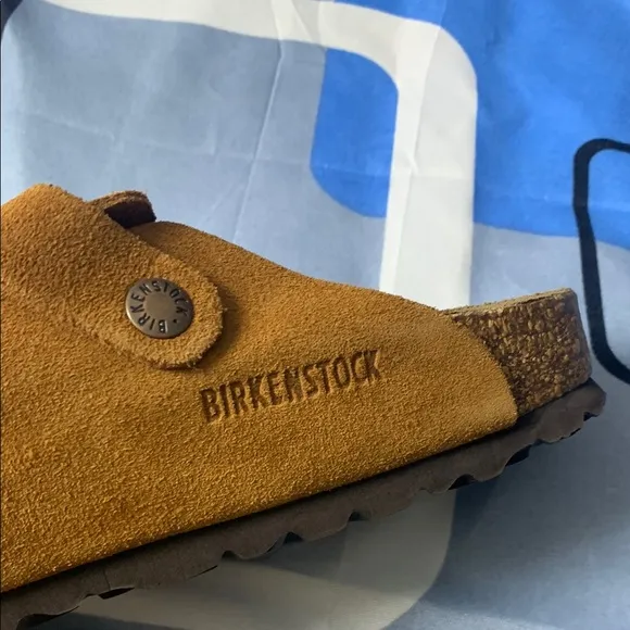 Birkenstock Boston 😘Mink Mules 😘with Breathable Design Narrow