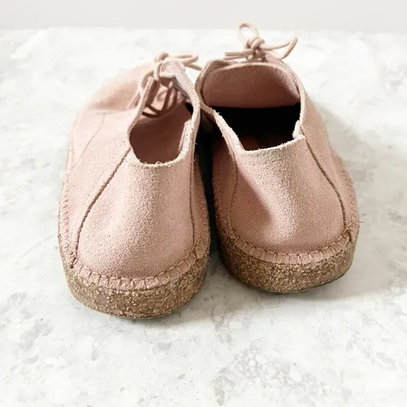 Birkenstock Gary Convertible Shoes Closed Toe Comfort 40 9 Soft Pink Lace Up