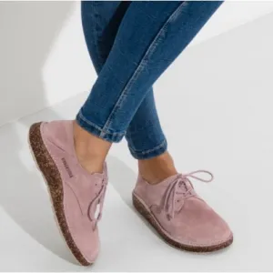 Birkenstock Gary Convertible Shoes Closed Toe Comfort 40 9 Soft Pink Lace Up
