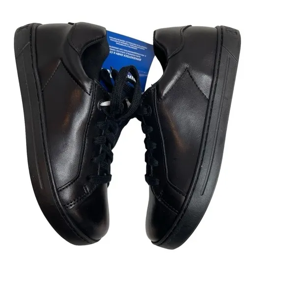 Birkenstock Porto Kids Natural Leather Shoes Black EU 29 US 11-11.5 New