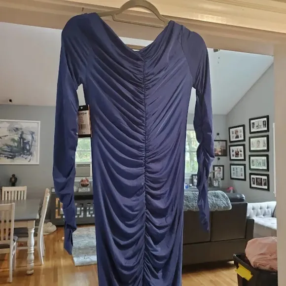 Bisou Bisou Women's Sodalite Blue The Christy Dress Size S