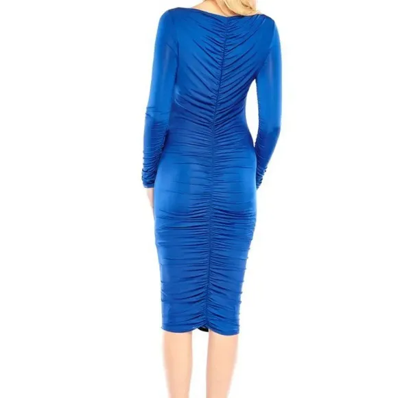 Bisou Bisou Women's Sodalite Blue The Christy Dress Size S