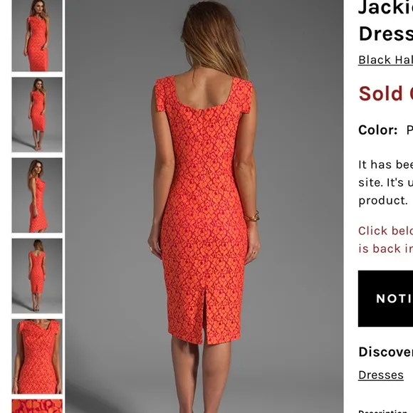 Black halo Classic Jackie O Sheath Dress