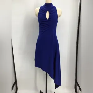 Blackhalo Elegant Blue Asymmetrical Dress