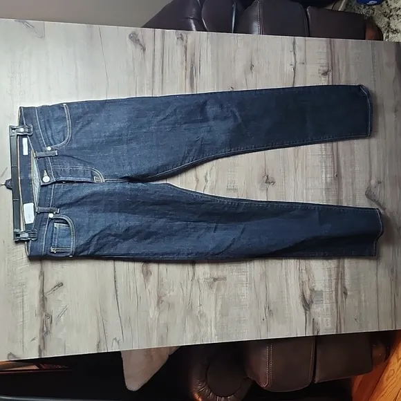 BLDWN Modern Slim Button Fly Jeans in Indigo Selvedge