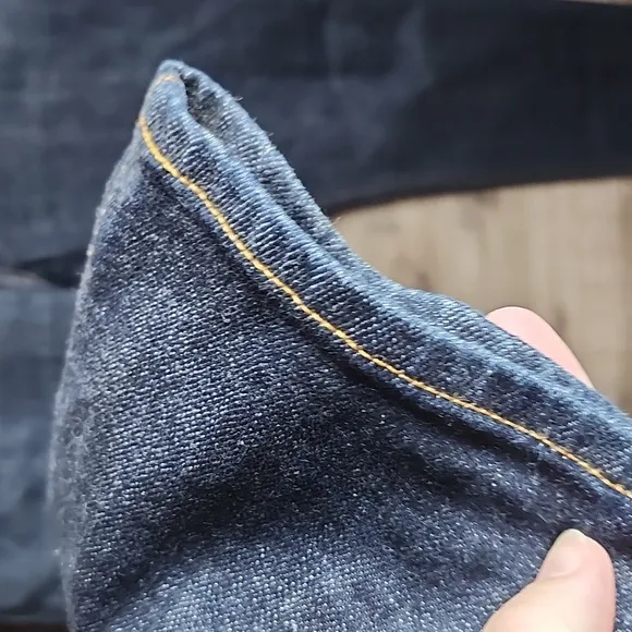 BLDWN Modern Slim Button Fly Jeans in Indigo Selvedge