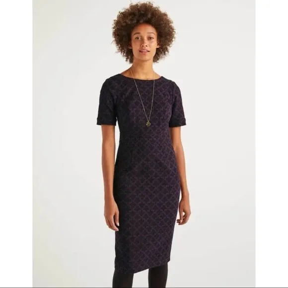 [Boden] Classic Talia Textured Dress