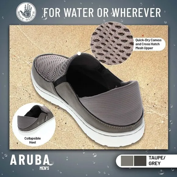 Body Glove Casual Boat Shoe Aruba Water Shoes Fishing Slip On Men's Size…