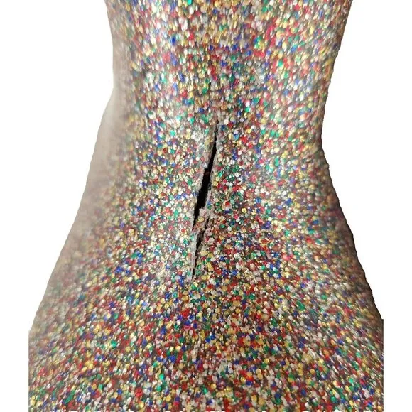 Bottega Veneta Puddle Boots Size 39 US 9 Multicolor Speckled ASIS