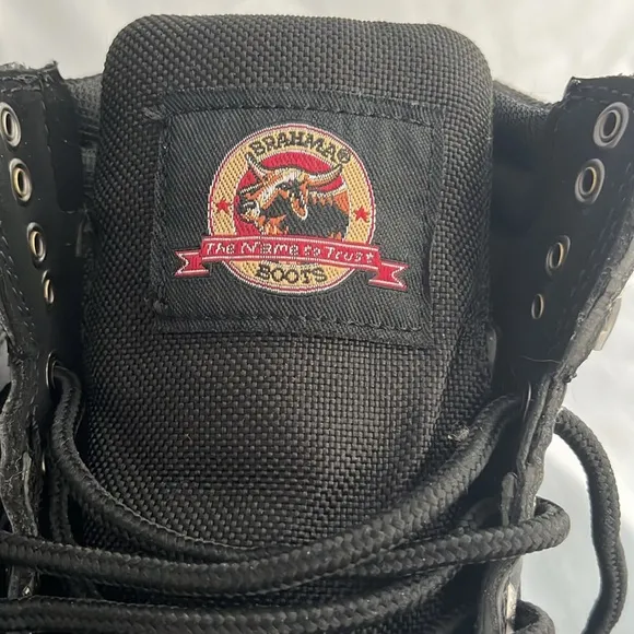 Brahma Steel Toe black boots, men’s sz 7W