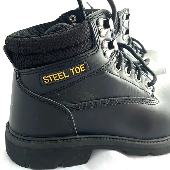 Brahma Steel Toe black boots, men’s sz 7W