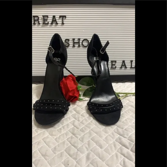 Brand New Black heel Sandals
