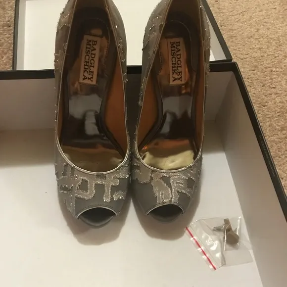 Brand new peep-toe shoes